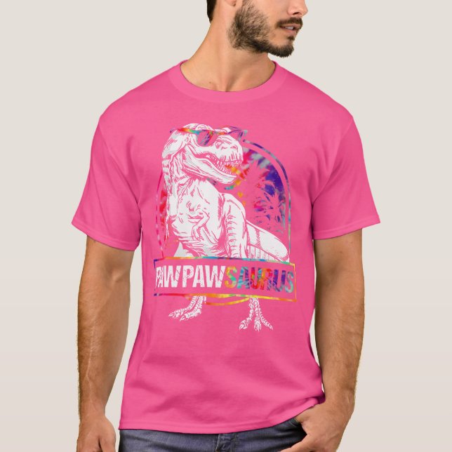 Pawpawsaurus Dinosaur Pawpaw Saurus Family Matchin T Shirt (Framsida)