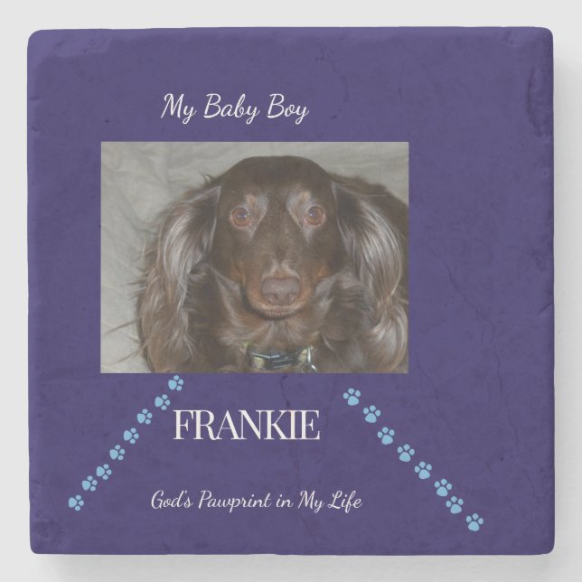 Pawprint Blessing  Stenunderlägg (Framsidan)