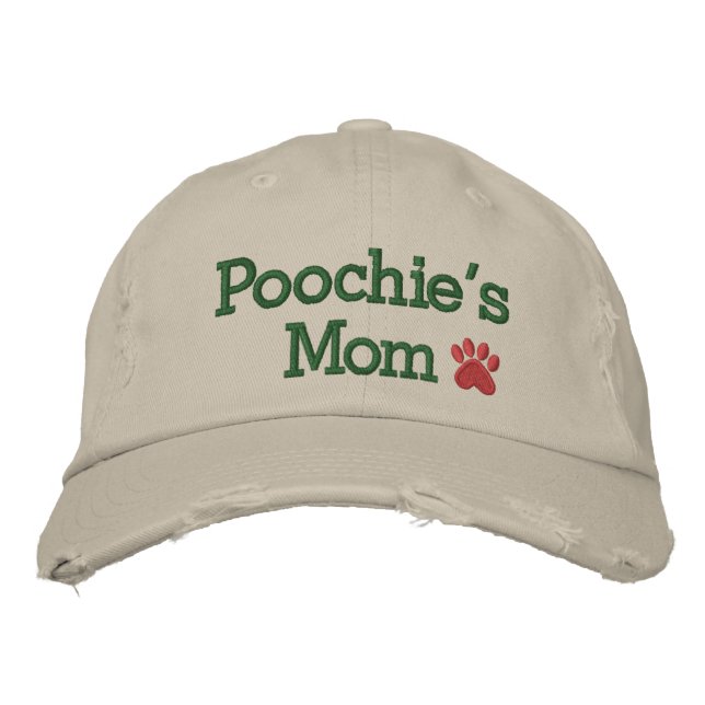 Pawprint Cap av SRF Broderad Keps (Framsida)