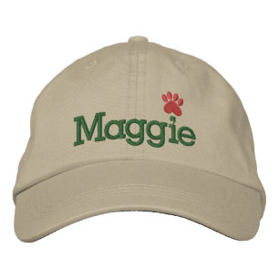 Pawprint Cap av SRF Broderad Keps