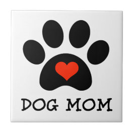 Pawprint hundmamma kakelplatta