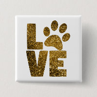 Pawprint Kärlek i Guld