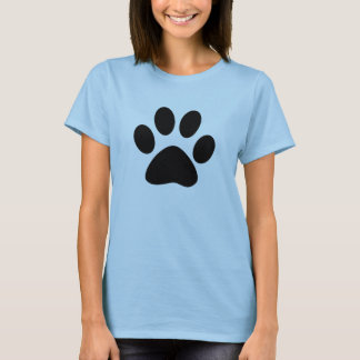 pawprintutslagsplats t-shirt