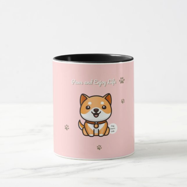 Paws and Enjoy Life Mug Mugg (Center)
