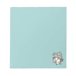 Paws and Play – Adorable Cat Illustration Anteckningsblock