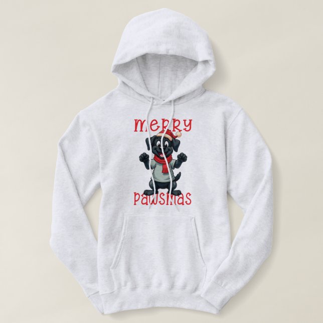 Paws & Festive Cheer T Shirt (Design framsida)