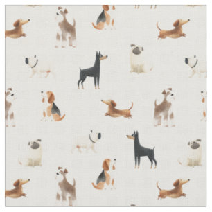 Paws Gingham Tyg
