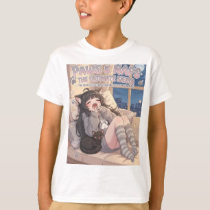 Paws & Naps Den Ultimata Siestan - Söta Barns Säng T Shirt