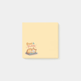 Paws & Plans Cute Kitten Post-It Notes