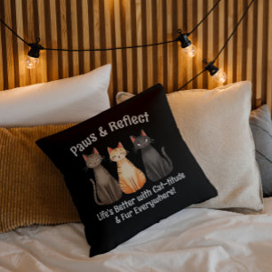 Paws & Reflect Bedårande Katter Kudde