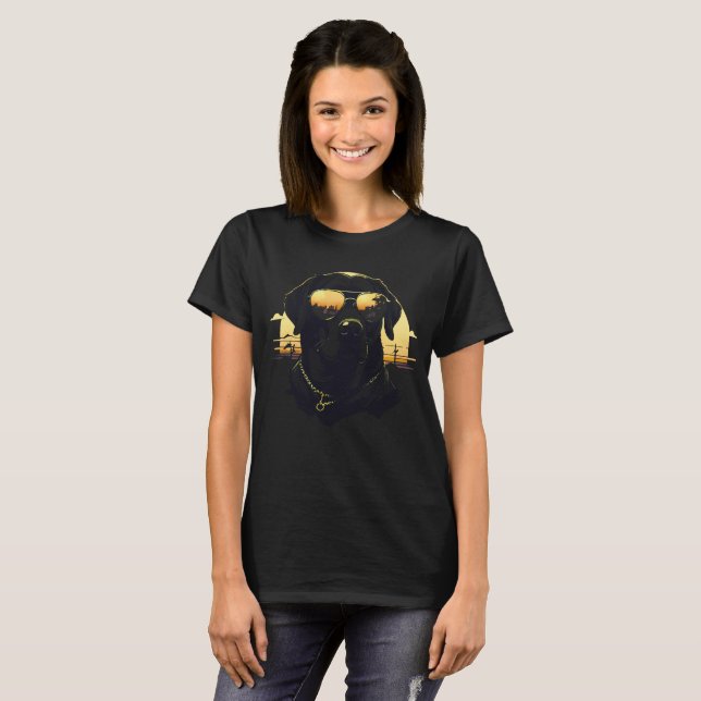 Paws & Shades Perfection T Shirt (Hel framsida)