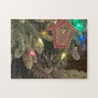 Paws under the tree Puzzle Pussel