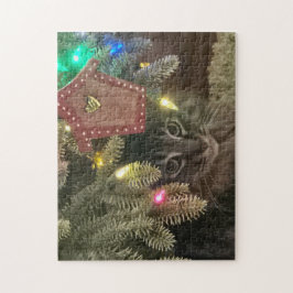 Paws under the tree Puzzle Pussel