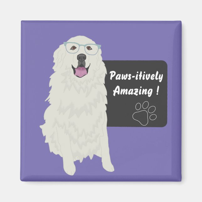 Pawsious Fantastisk Education Sticker Magnet (Framsidan)