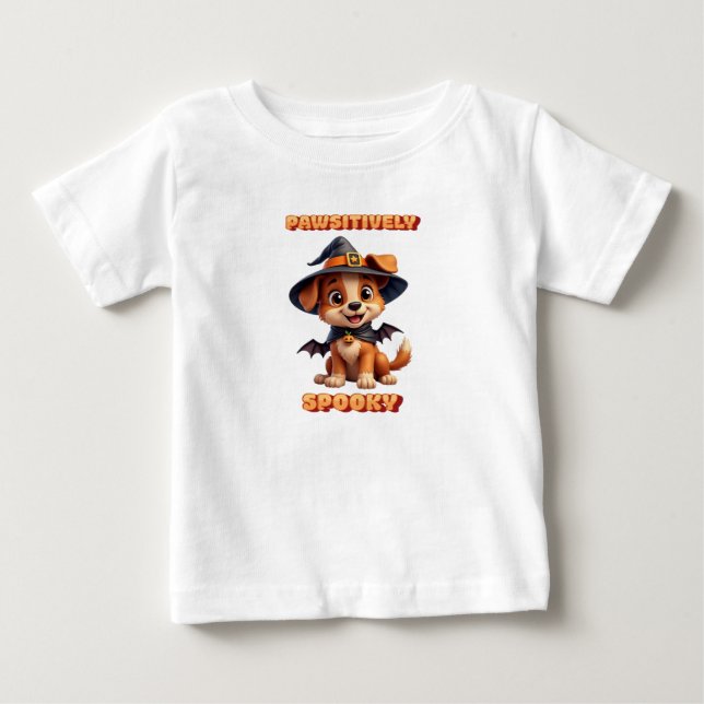 Pawsistiskt taloky Cute Halloween T Shirt (Framsida)