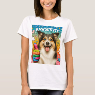Pawsitiv energi t shirt