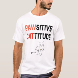 Pawsitiv inställning t shirt