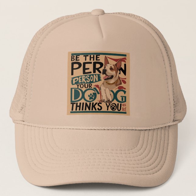 Pawsitiva mänskliga mål keps (Framsida)