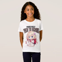 Pawsitive Back to school - Cute Hund T-Shirt för