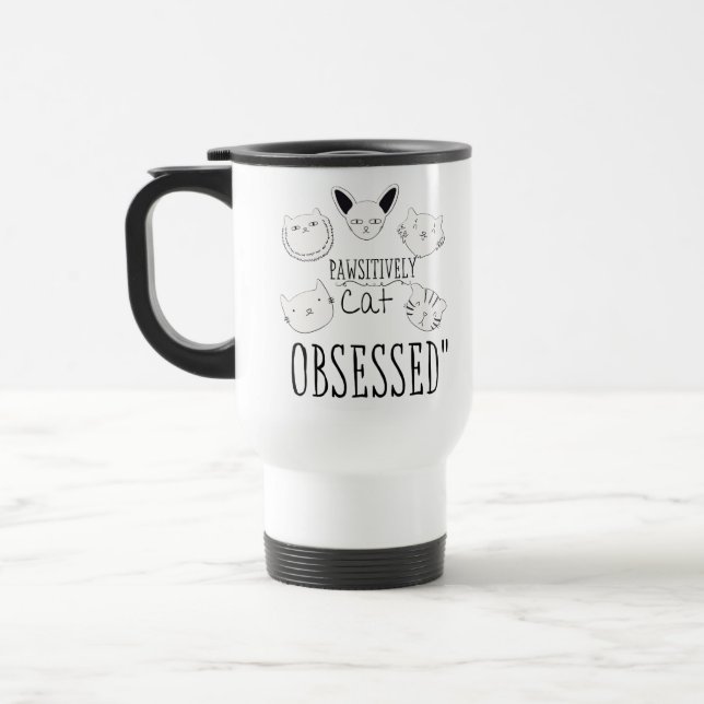 "Pawsitive Cat Obssed" Resemugg (Vänster)