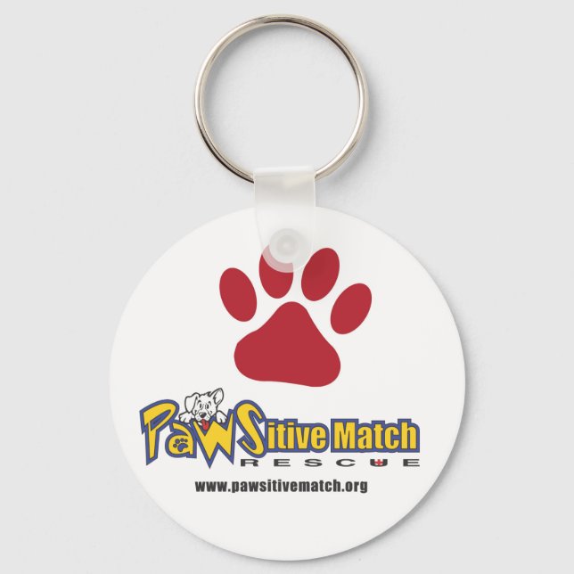 Pawsitive Match Keychain Nyckelring (Framsida)