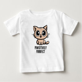Pawsitive Purrect, vacker Manga Kitten T Shirt