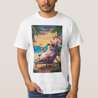 "Pawsitive Purrrfect BEARKFAST TIME" T Shirt