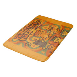 Pawsitive Vibes Only Badrumsmatta