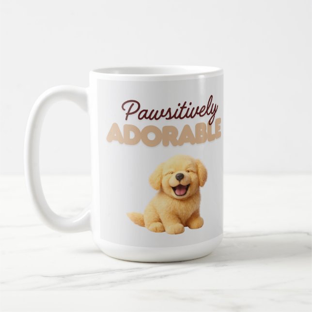 Pawsitively Adorable  Kaffemugg (Vänster)