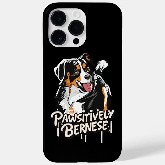Pawsitively Bernese Graffiti - Bernese Hundälskare (Baksida)