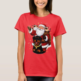 Pawsitively Enchanted: Santa’s Magical Pet Moment T Shirt