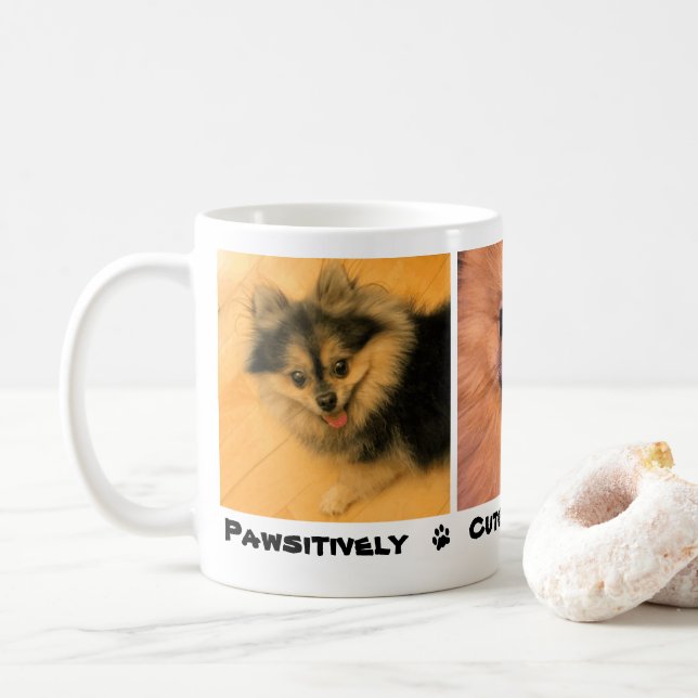 Pawsitively gulligt och förtjusande älsklings- kaffemugg (Med munk)