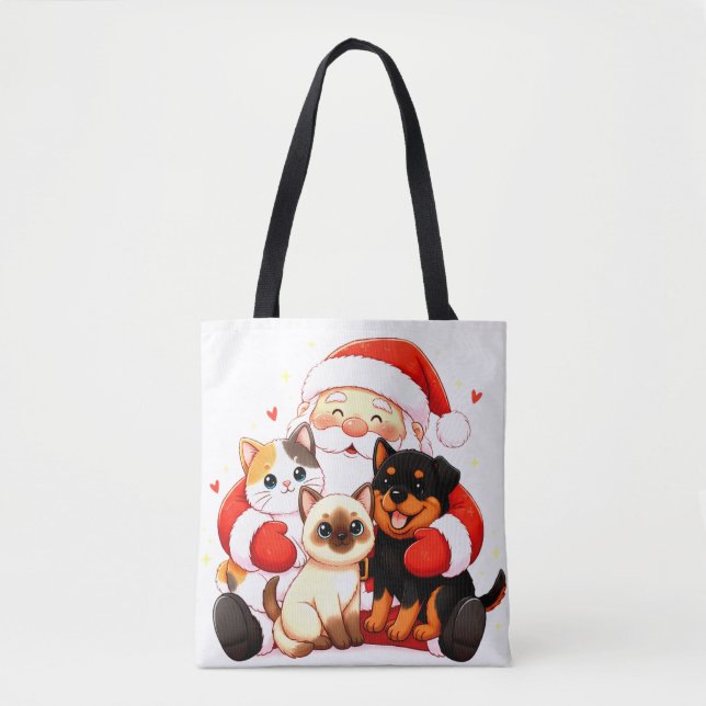 Pawsitively Huggable: Santa’s Snuggle Squad Tygkasse (Framsida)