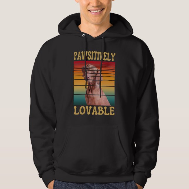 PAWSITIVELY LOVABLE HOODIE (Framsida)
