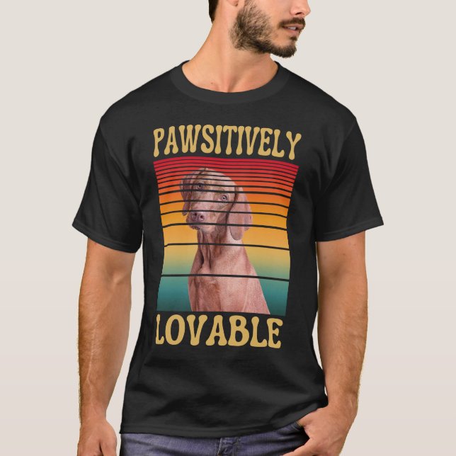 PAWSITIVELY LOVABLE T SHIRT (Framsida)