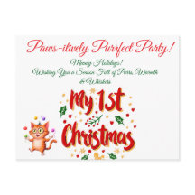 Pawsivt 1:a julklappen och Baby