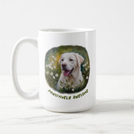 Pawsivt Fantastisk White Labrador Mugg