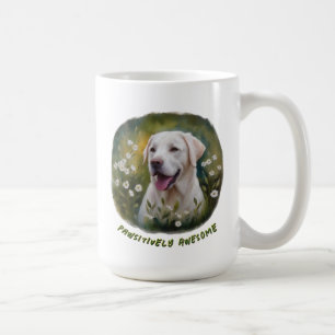 Pawsivt Fantastisk White Labrador Mugg
