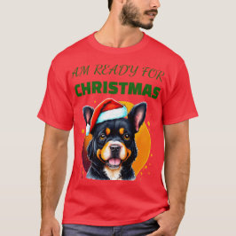 Pawsivt God jul T Shirt