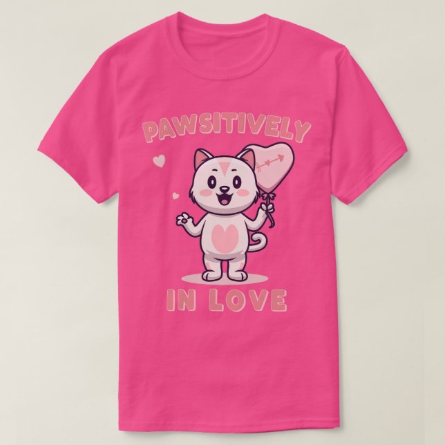 Pawsivt i Kärlek 1 T Shirt (Design framsida)
