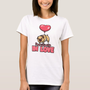 Pawsivt i Kärlek, Hundar Dagen T Shirt