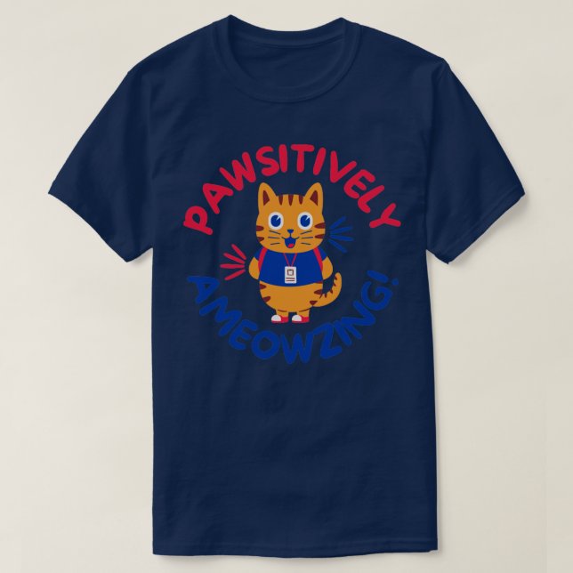 Pawsivt växande t shirt (Design framsida)
