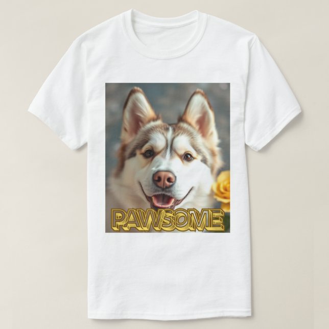 PAWsom! T Shirt (Design framsida)