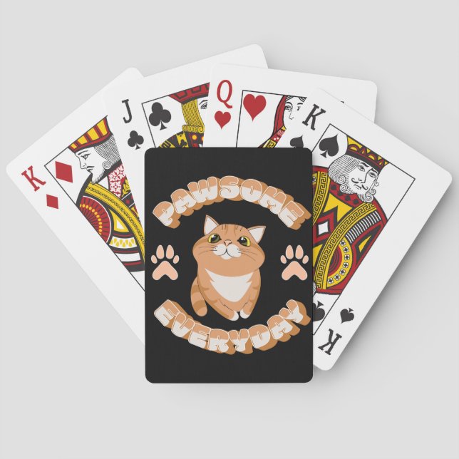 Pawsome daglig casinokort (Baksidan)