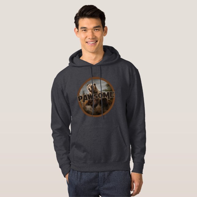 Pawsome Hoodie (Hel framsida)