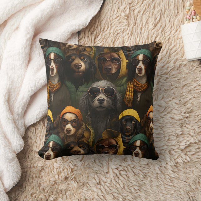 Pawsome Hund Dekorativ kudde (Filt)