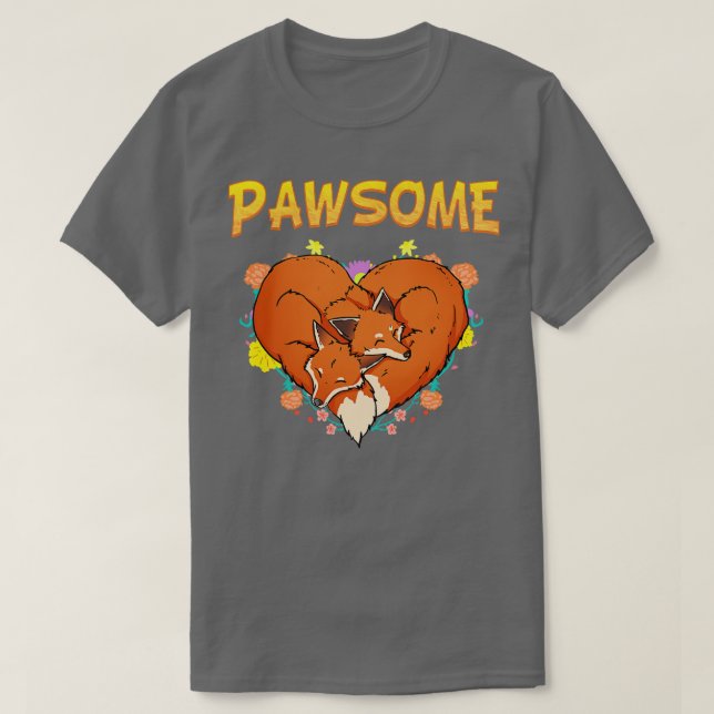 Pawsome I Fandom Cospaly 2 T Shirt (Design framsida)