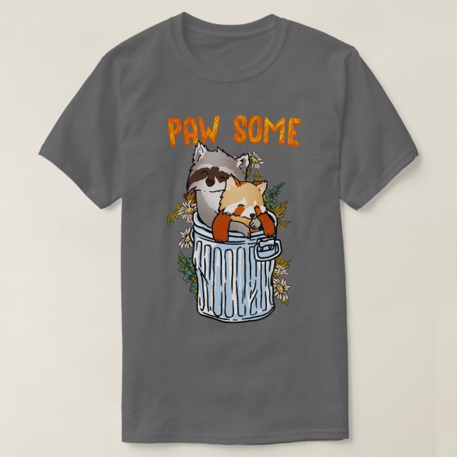 Pawsome I Fandom Cospaly 4 T Shirt (Design framsida)