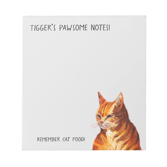 Pawsome notes magnetical anteckningsblock (Framsida)