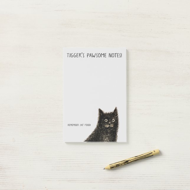 Pawsome notes magnetical anteckningsblock post-it block (På skrivbordet)